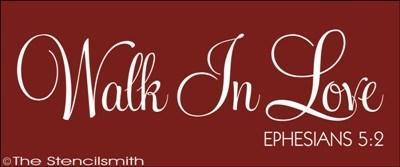 1693 - Walk in Love - The Stencilsmith