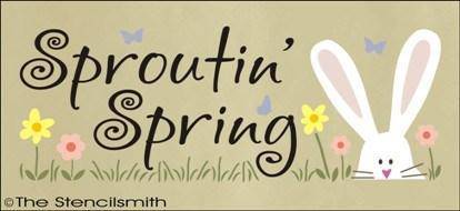 1698 - Sproutin' Spring - The Stencilsmith