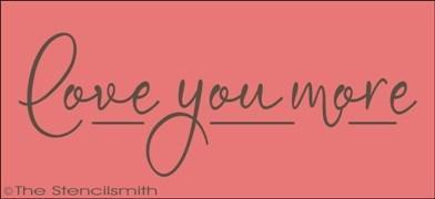 1705 - Love you more - The Stencilsmith