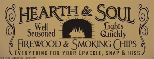1741 - Hearth & Soul Firewood - The Stencilsmith