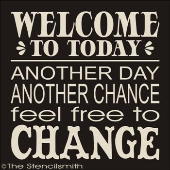 1754 - Welcome to Today - The Stencilsmith