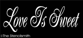 1776 - Love Is Sweet - The Stencilsmith