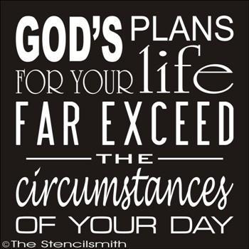 1780 - God's plans for your life - The Stencilsmith