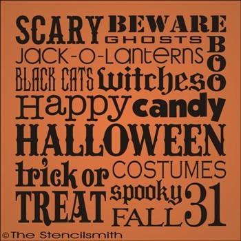 1794 - HALLOWEEN - The Stencilsmith