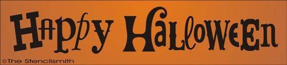1800 - Happy Halloween - The Stencilsmith