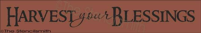 1831 - Harvest your Blessings - The Stencilsmith