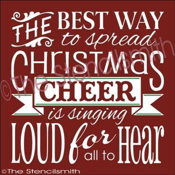 1892 - The best way to spread Christmas cheer - The Stencilsmith