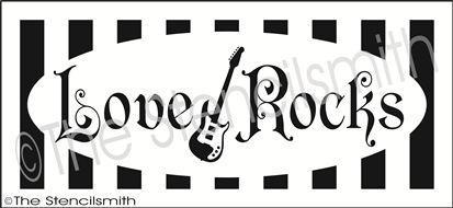 1920 - Love Rocks - The Stencilsmith