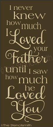 1924 - I never knew how much - The Stencilsmith