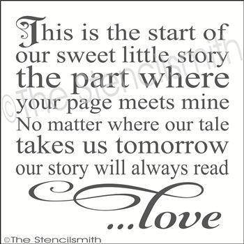 1926 - This is the start ....love - The Stencilsmith