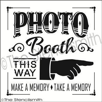 1933 - Photo Booth make a memory - The Stencilsmith