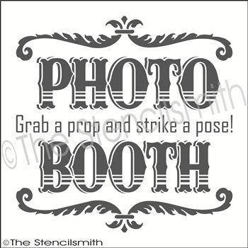 1935 - Photo Booth grab a prop - The Stencilsmith