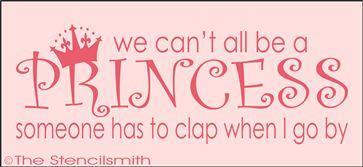 1972 - We can't all be a princess - The Stencilsmith