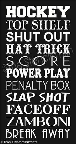 1980 - HOCKEY - The Stencilsmith