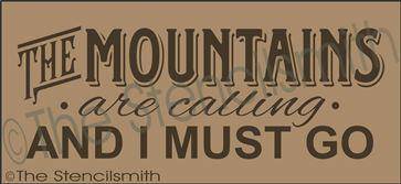 2007 - The mountains are calling - The Stencilsmith