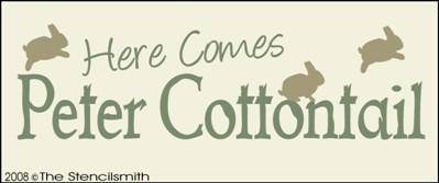 Here Comes Peter Cottontail - The Stencilsmith