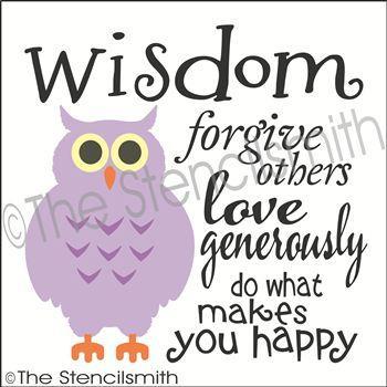 2027 - Wisdom - The Stencilsmith