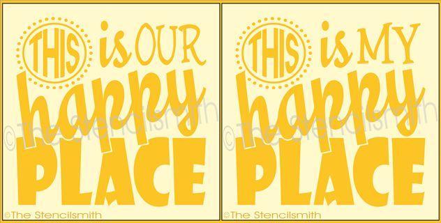 2028 - This is our Happy Place - The Stencilsmith