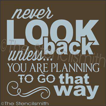 2059 - Never look back - The Stencilsmith