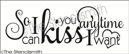 2066 - So I can kiss you anytime I want - The Stencilsmith