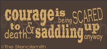 2068 - Courage is being - The Stencilsmith