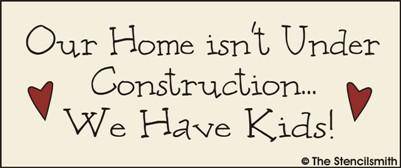 Home isn't under construction - The Stencilsmith