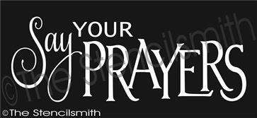 2109 - Say Your Prayers - The Stencilsmith