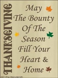 210 - Thanksgiving - The Stencilsmith
