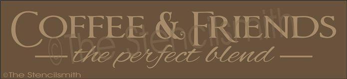 2119 - Coffee and Friends - the perfect blend - The Stencilsmith