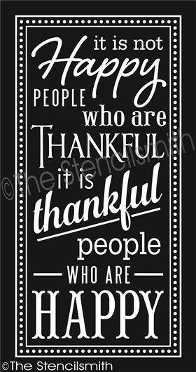 2126 - It is not happy people who - The Stencilsmith