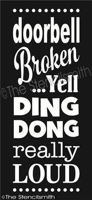 2129 - Doorbell Broken - The Stencilsmith