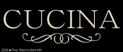 218 - CUCINA - The Stencilsmith