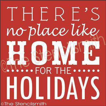 2216 - There's no place like ... Holidays - The Stencilsmith