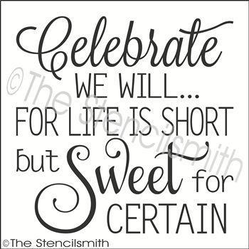 2219 - Celebrate we will - The Stencilsmith