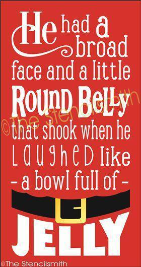 2221 - He had a broad face - The Stencilsmith