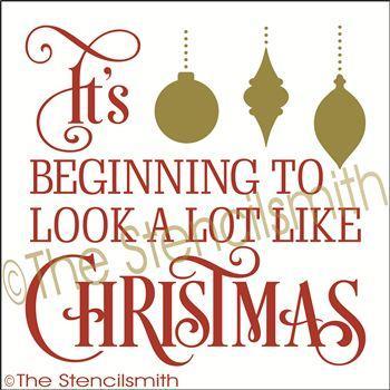 2226 - It's beginning to look a lot - The Stencilsmith