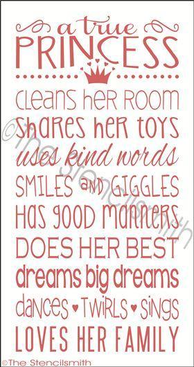 2255 - A True Princess - The Stencilsmith