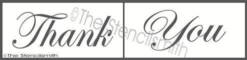 2274 - Thank You - The Stencilsmith