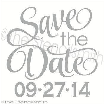 2289 - Save the Date - The Stencilsmith