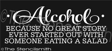 2290 - ALCOHOL because no - The Stencilsmith