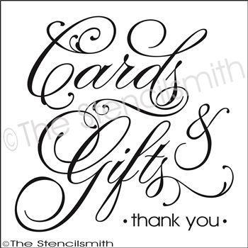 2334 - Cards & Gifts - The Stencilsmith