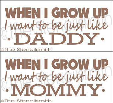 2363 - When I grow up - The Stencilsmith