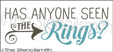 2368 - Has anyone seen the rings? - The Stencilsmith