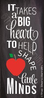2387 - It takes a big heart - The Stencilsmith