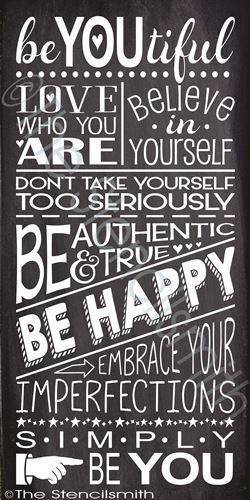 2396 - beYOUtiful - The Stencilsmith