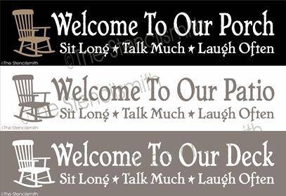 241 - Welcome to Our - The Stencilsmith