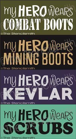 2459 - My HERO wears - The Stencilsmith