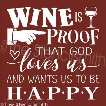 2471 - WINE is proof - The Stencilsmith