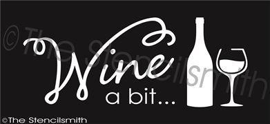 2479 - Wine a bit - The Stencilsmith