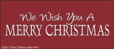 247 - We Wish You A Merry Christmas - The Stencilsmith